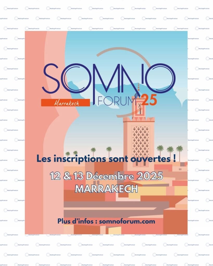 Somnoforum est un congrès aux professionnels de santé autours de sommeil