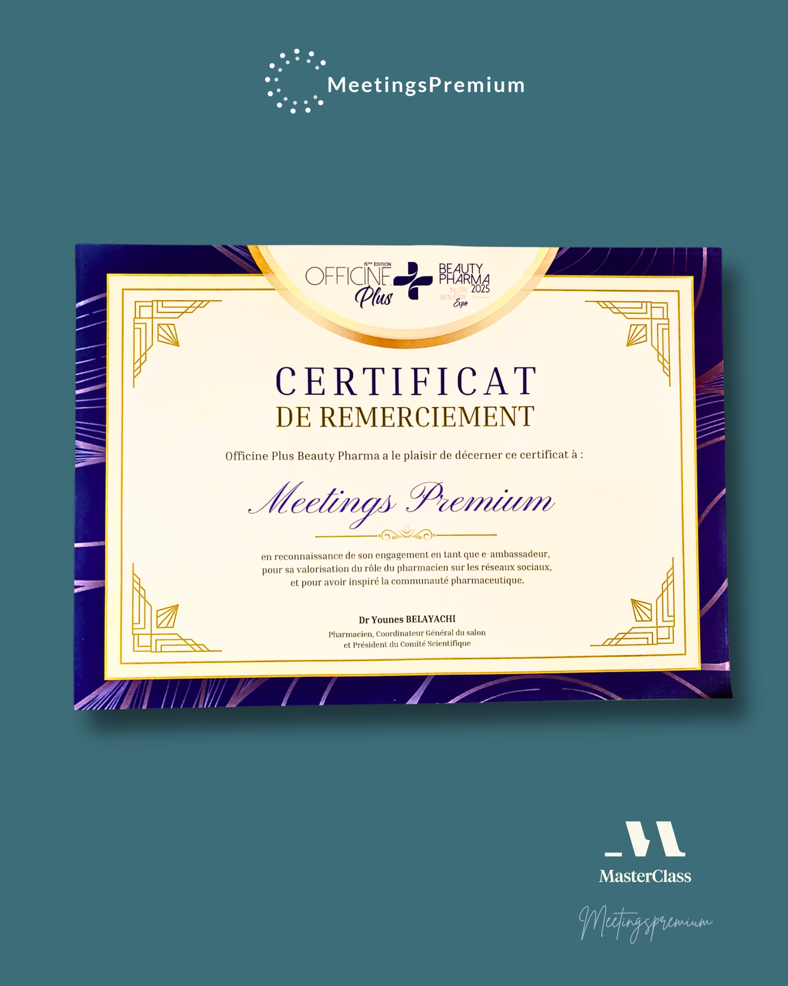 Certification Officine Plus