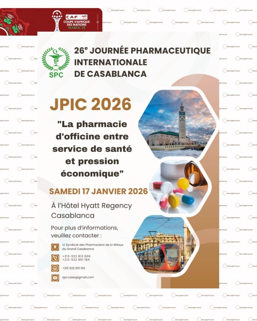 26e Journée Pharmaceutique Internationale de Casablanca